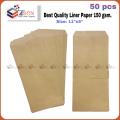Envelope Liner Best Quality 150gsm Size 11"x5 pack of 50 pcs.