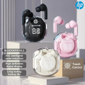 Original Product+FREE Shipping+COD HP-Air39 plus Bluetooth Earbuds with LED Digital Display Hifi Enc Bt 5.3 Wireless In-Ear Earphone for Xiaomi Huawei iPhone Headphone.