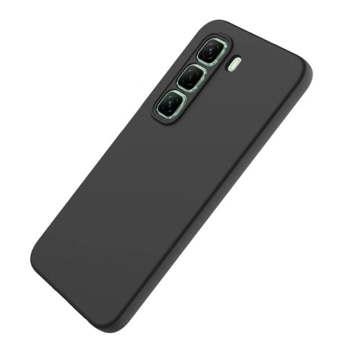 Infinix Hot 60 Pro Plus Phone Case Slim Soft Liquid TPU Non-Slip Unique Fashion Protective Back Cover