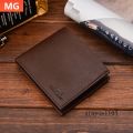 【Wallet Boys Wallet Men's Wallet Wallet Men's New Long Wallet Soft Leather Multiple Card Slots Wallet Simple Fashion Youth School Bag.