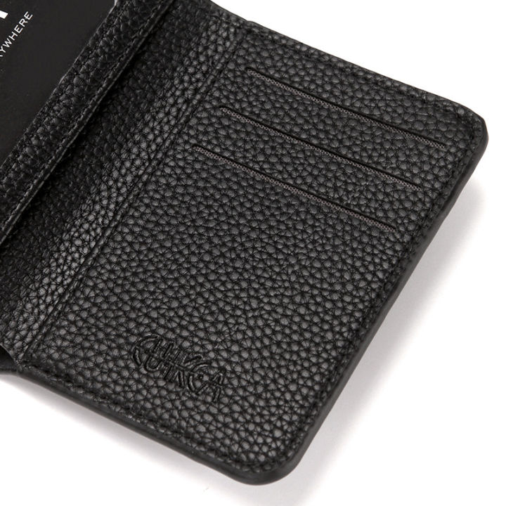Fashion%20Soft%20Men%20Wallet%20Pu%20Leather%20Lychee%20Pattern%20Mini%20Coin%20Purse%20Driver's%20License%20Card%20Holder%20Huiye%20-%20Image%206