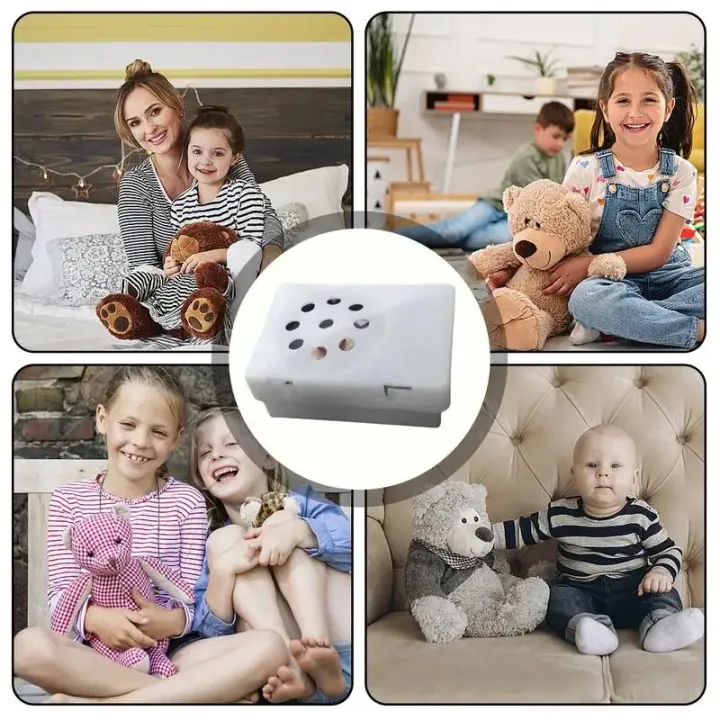 Voice%20Recorder%20for%20Kids%20Mini%20Square%20Voice%20Recording%20Device%20Recordable%20Stuffed%20Animal%20Insert%20with%20Sound%20and%20Voice%20Module%20for%20Doll%20-%20Image%205