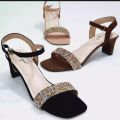 New fashionable box balance heel shoes for women.