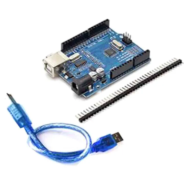 UNO R3  SMD- Atmel ATMEGA328P/168P V3 - Extra I/O Pinout - CH340G Driver , DCCDuino compatible with Arduino IDE