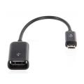 Micro USB Otg Cable Adapter - Black. 