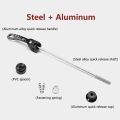 ENLEE Hub Quick Release Lever MTB Road Bicycle Aluminium Alloy Skewers Front Wheel 100mm Rear 135mm For Mountain Bike Folding. 