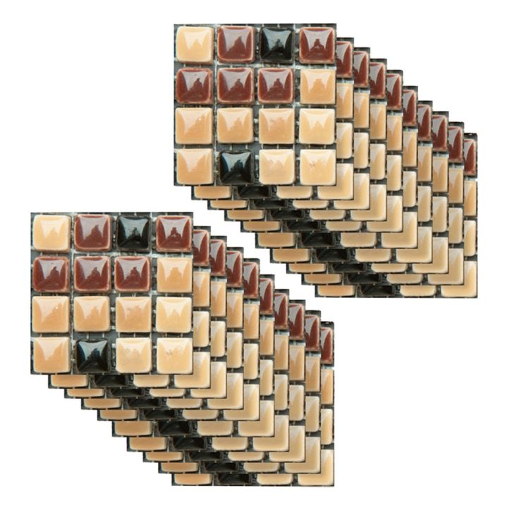 10/20/30%20Pc%203d%20Self-adhesive%20Metal%20Mosaic%20Tile%20Backsplash%20For%20Kitchen%20Bathroom%20Stove%20Walls%20Waterproof%20Home%20Decoration%20Sticker%20-%20Image%205