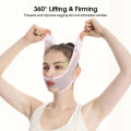 MAYTTO Face Lifting Slimming Belt Thin Face Bandage V Shape Face Lifting Slimming Cheek Mask Anti-Wrinkle Bandage Breathable Face-lift Belt Skin Care Beauty Tools. 