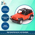 Remote Controlled (rc) Rechargeable Wrangler Model Jeep Toy Car for Kids 1:22. 