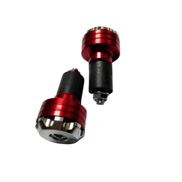 Motorcycle handlebar end plug