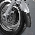 Universal Motorcycle Lengthen Front Fender Rear or Front Wheel Extension Fender BAWEI. 