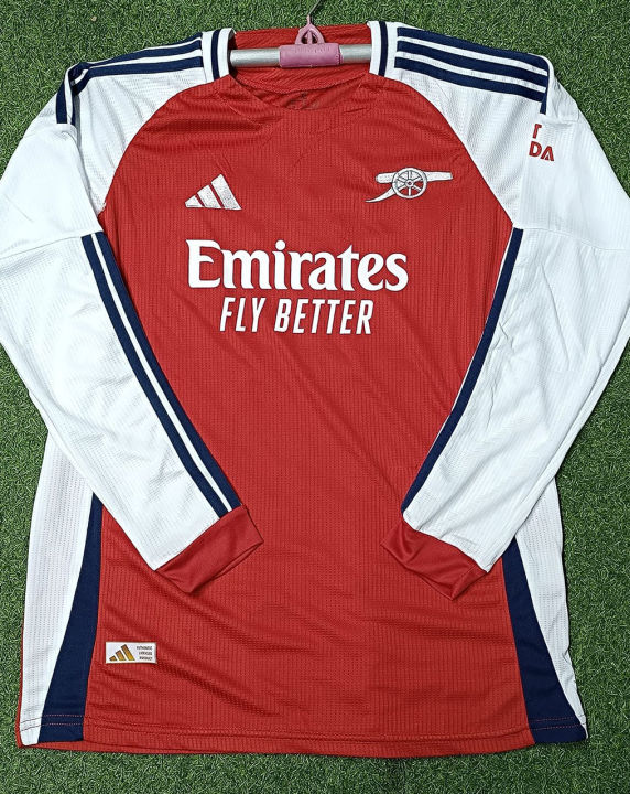 Arsenal%2024-25%20Home%20Kit%20new%20season%2024%2025%20half%20sleeve%20-%20Image%202