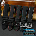 20mm 22mm 24mm Nylon Leather Watchband For Tudor Black Shield Breitling Tissot Starfish Men Women Canvas Fabric Watch Strap.