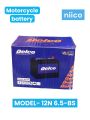 12 Volt China Motorcycle  Battery Maintenance Free Model-12N 6.5-BS (12Volt 6.5 Ah)-3 Month Warranty. 