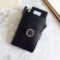 New Short Women Wallets Fashion Simple Cute Small Female Wallets PU Leather Card Holder Women's Purse.