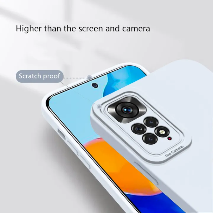 Olige%20Case%20For%20Redmi%20Note%2011%2011s%20Liquid%20Silicone%20Matte%20Shockproof%20Lens%20Protector%20Soft%20Phone%20Case%20Back%20Cover%20-%20Image%204