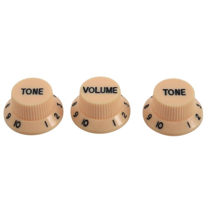 Cream%20Dark%20Blue%20Font%201%20Volume&%202%20Tone%20Guitar%20Control%20Knobs%20for%20Fender%20Strat%20&%20Solid%20Knob%20Shaft%20Box%20Style%20Les%20Paul%20Sg%203%20Way%20Pickup%20Selector%20Toggle%20Switch,%20Beige%20Tip%20-%20Image%205