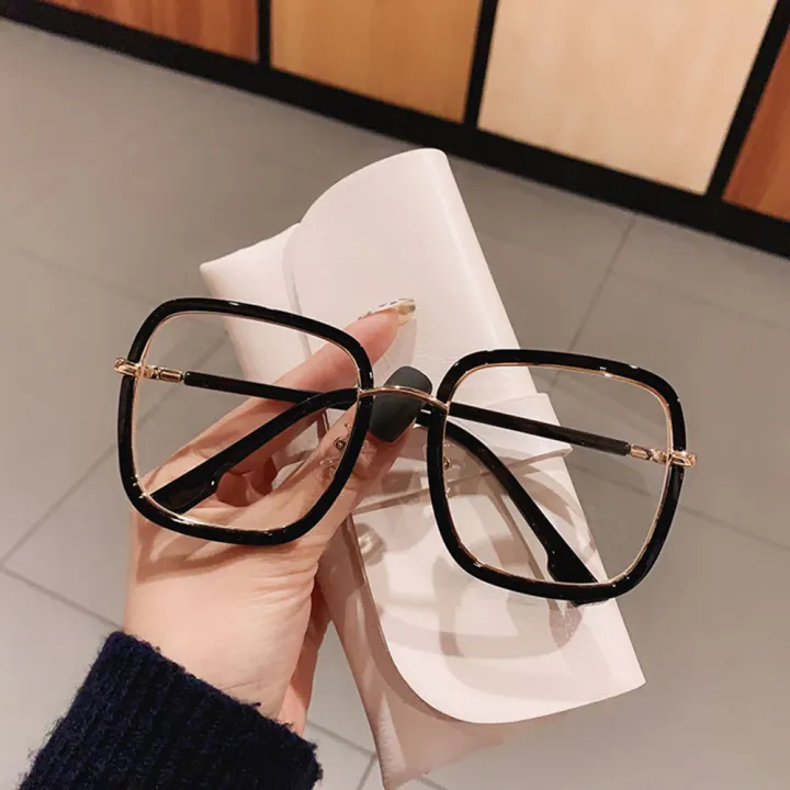 Oversized%20Square%20Glasses%20Women%20Fashion%20Anti-Blue%20Optical%20Glasses%20Frames%20Classic%20Plastic%20Eyeglasses%20Frames%20Eyewear%20-%20Image%202
