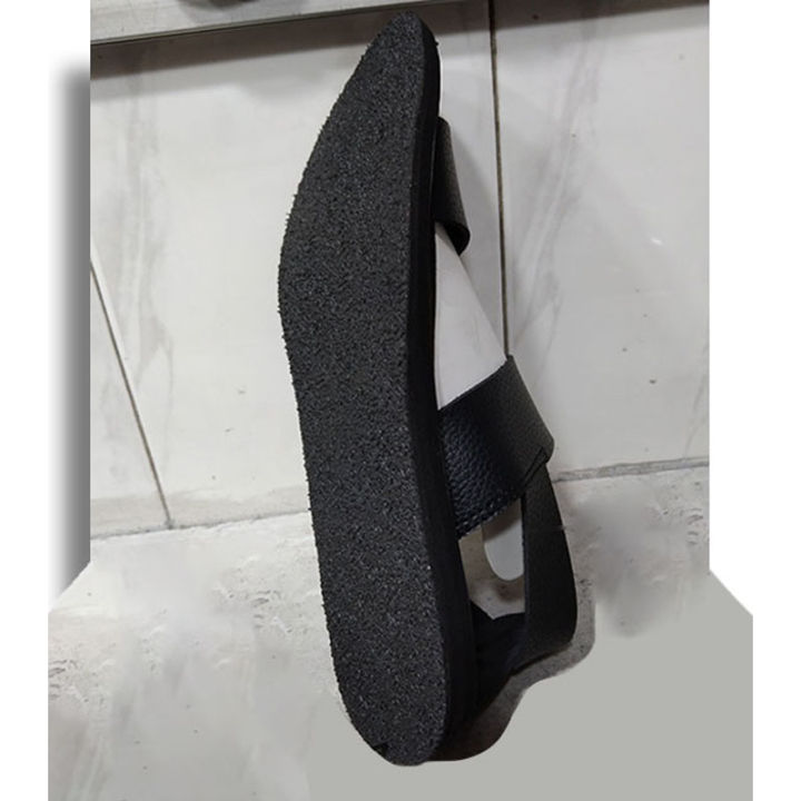 পুরুষদের জন্য ফ্যাশনেবল চামড়ার নতুন ট্রেন্ডি ফ্যাশনেবল _ চামড়ার _ স্যান্ডেল _