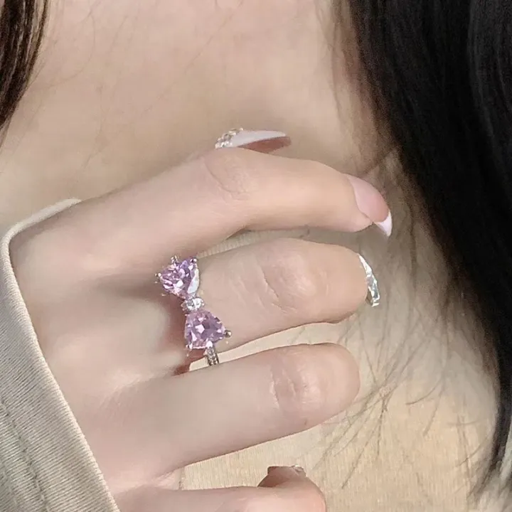 Crystal%20Bow%20Rings%20For%20Women%20Girls%20Romantic%20Zircon%20Bowknot%20Ring%20Opening%20Adjustable%20Finger%20Ring%20Fashion%20Jewelry%20Gifts%20Mzea%20-%20Image%203