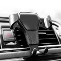 Universal Gravity Auto Phone Holder Car Air Vent Clip Mount Mobile Phone Holder Stand Support.