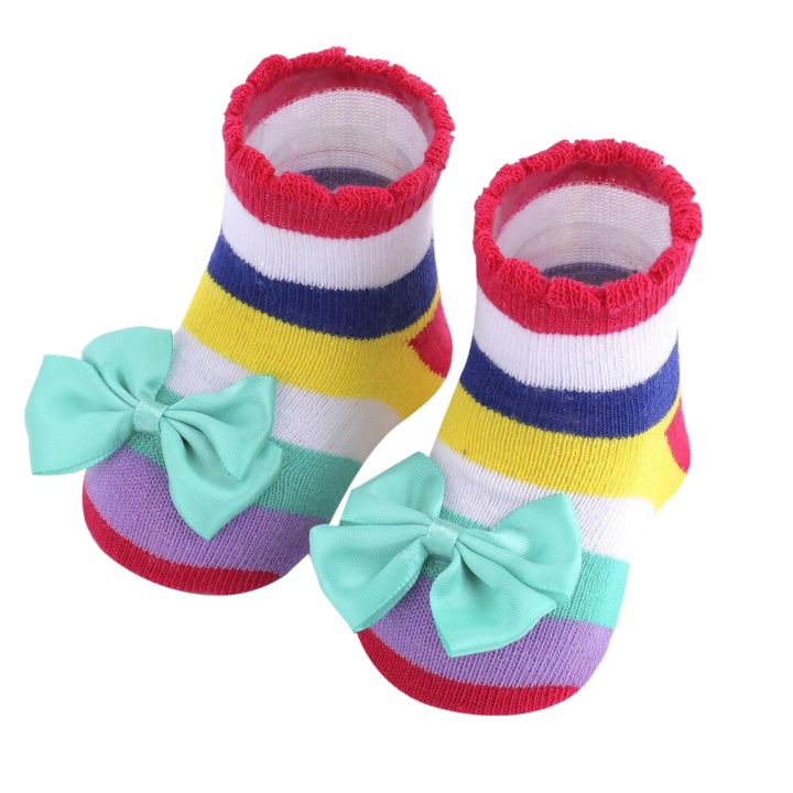 Baby%20Girl%20Cute%20Fashion%20Bowknot%20Flower%20Socks%20Fit%206-24%20Months%20-%20Image%203