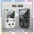 ANBERNIC RG406V Retro Handheld Game Console IPS 4 Inch Screen Multi Touch 960x720 RGB Light Android 128/256G Card 8000+ Games.
