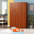 RK Indulge Durablity - Premium Quality - RK Special MDF 3 Part Almirah/Cupboard - Vintage Choice - Expression of Yourself - Simple Aftercare & 3 Part Almari.