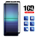 Relaxtoo For Sony Xperia 5 II 1Pcs Screen Protector Film With Black Edge For Sony Xperia5 II Full Cover Tempered Glass. 