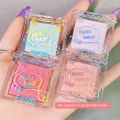 KAPEINE Makeup Monochrome Blush Palette Face Mineral Pigment Peach Orange Nude Matte Vitality Natural Blush Contour Cheek Blusher. 