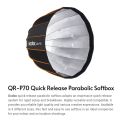 Godox Professional Parabolic Softbox 70cm Diffuser Bowens Mount with Carrying Bag for Studio Photography. 