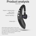 【FUPANG】HMB-18 TWS Bluetooth headset longtime standby ear business Noise Cancelling hansfree HD call light weight 180 degree rotating earphone with mic.