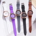 Quartz Watch Silicone Strap Student Watches Minimalist Fashion Women's Fashion Calendar Wristwatch. 