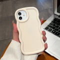 Jizetin for OPPO A5S A7 A12 A12S Back Cover Macaron Bright Color Wavy Shape Soft Mobile Phone Cases.