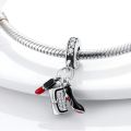 925 Silver Charms Travel Sunflower Lucky Fit Originales Pandora Bracelet Making For Dangle Pendant DIY. 