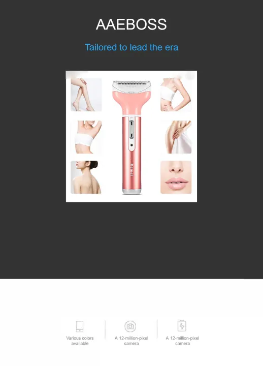 Kemei%20KM-6637%20Multifunctional%204%20in%201%20Rechargeable%20woman%20body%20shaver%20Beard%20Eyebrow,%20Nose%20Trimmer%20set%20Female%20Electric%20shaver%20-%20Image%202