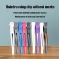 Plastic Rubber Hairdressing Clip Professional Approximately 11.3 * 1.5cm Seamless Clip Hairdressing Tool for Salon Use. 