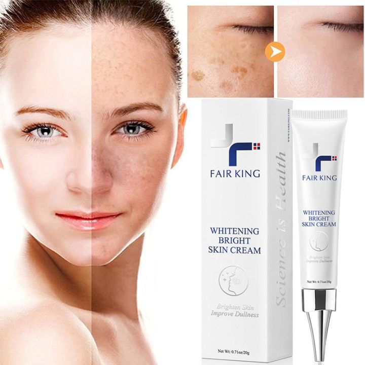 Dark Spot Corrector Cream Skin Whitening Fade Lightening Blemish Serum Reduces Age Spots Freckles Removal Face Day Cream 20g