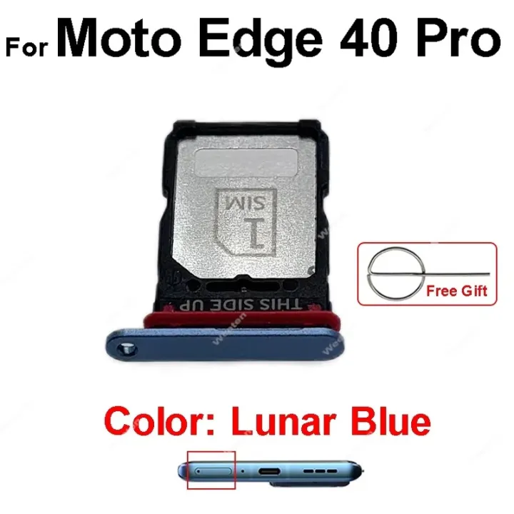 For%20Motorola%20Moto%20Edge%2040,%2040%20Neo,%2040%20Pro%20Sim%20Tray%20Micro%20SD%20Card%20Slot%20with%20Sim%20Ejector%20Pin%20Replacement%20Parts%20-%20Image%205