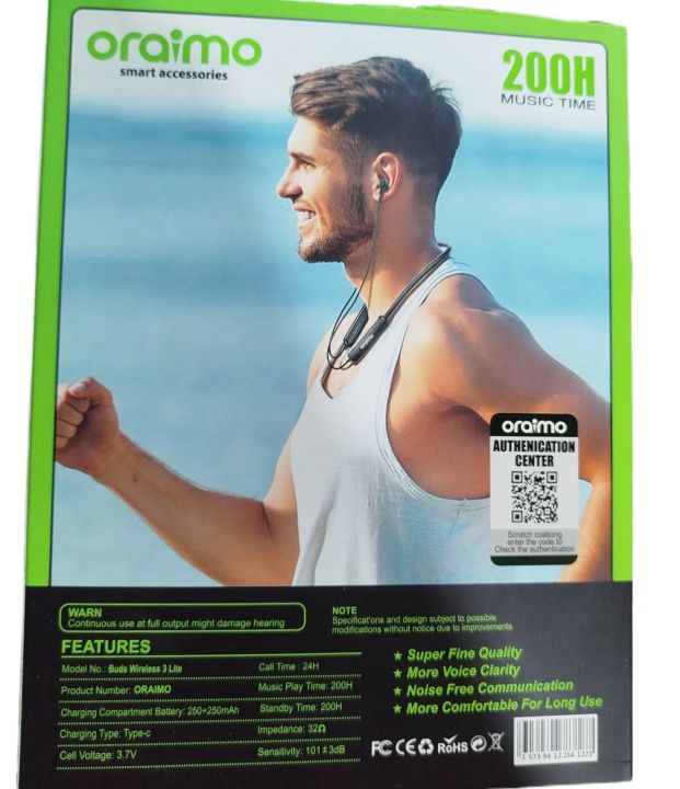 Oraimo%20NeckLite%20Wireless%20Neckband%20Earbuds,%20Wearable%20Around%20Neck%20Headphones%20Built-in%20Microphone,%20Bluetooth%20Headset%20Magnetic%20Earphones%20Deep%20Bass,%20Ultra-Lightweight%20Comfort,%20200%20Hours%20Playtime,%20Black%20-%20Image%204