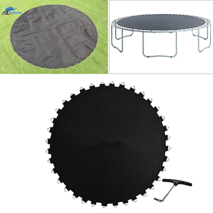 Trampoline%20Mat%20Jumping%20Mat%20Accessories%20Thick%20Round%20Reusable%20Easy%20to%20Install%20Shock%20For%206FT%2036%20Buckle%20-%20Image%206