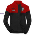 Men's Winter Jacket (RED-BLACK). 