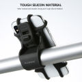 Floveme Bicycle & Bike Phone Holder Tough Flexible Anti Slip Silicone Material Bike Mount Holder Universal Design Cycle Phone Holder.