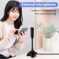 Spreeshop USB Microphone Web Flexible Noise Canceling Mic For PC Computer Laptop Stand.