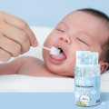 Baby oral cleaning cotton swab baby gauze deciduous teeth cleaning tongue coating cleaner children's cotton swab newborn toothbrush. 