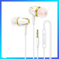 E18 wired headset in-ear cell phone line control with microphone call 3.5mm tuning universal earbuds.