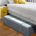 Large Quilt Storage Bag Dust-proof Under The Bed Quilt Clothes Organizer Household Zipper Big Capacity Sorting Bags Moving Bag. 
