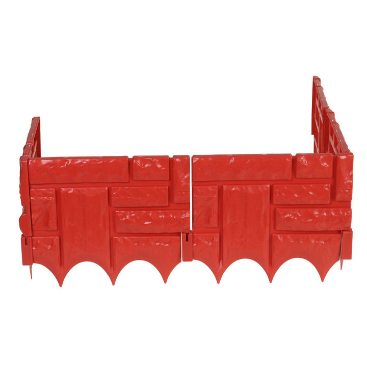 5PCS plastic garden fence board lawn edge boundary
