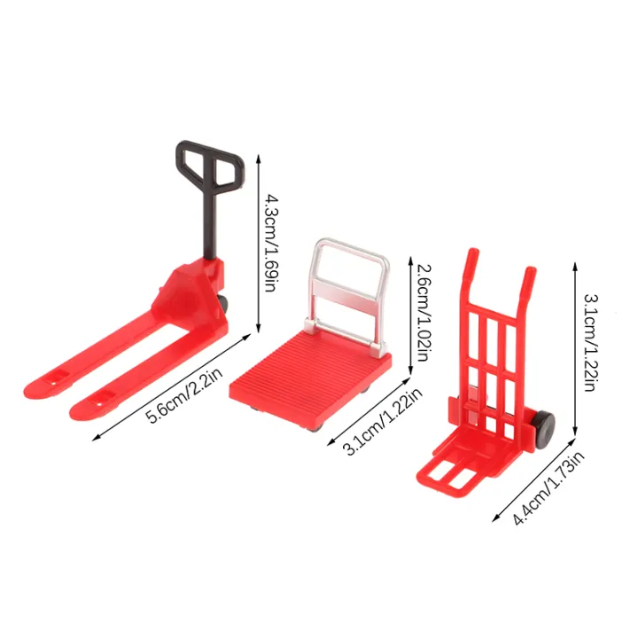 3Pcs%201:12%20Dollhouse%20Miniature%20Cart%20Trolley%20Stair%20Climbing%20Machine%20Mini%20Outdoor%20Cart%20Forklift%20Moving%20Tools%20Model%20Home%20Decor%20Toys%20-%20Image%204
