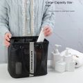 Large/small Shower Bag Portable Toiletry Bag Men's Dental Supplies Mesh Toiletry Bag Basket Women's Travel Storage Basket. 